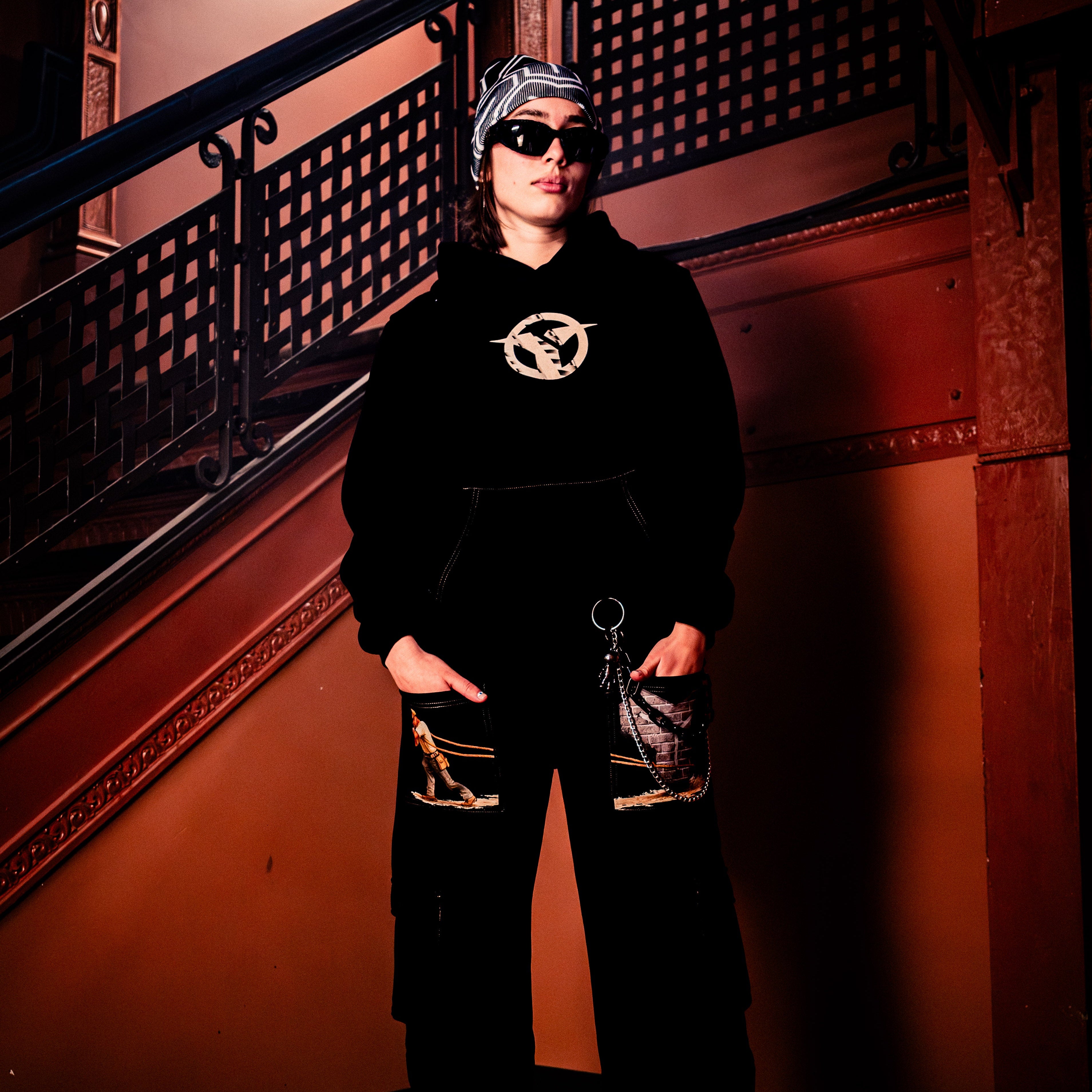 CNSTRCT CARGO SWEATPANTS - BLACK – TAISHAI CLOTHING LLC